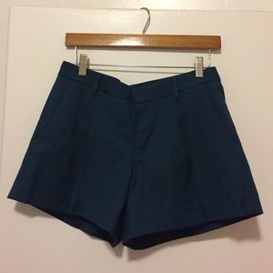Uniqlo Teal Wool shorts